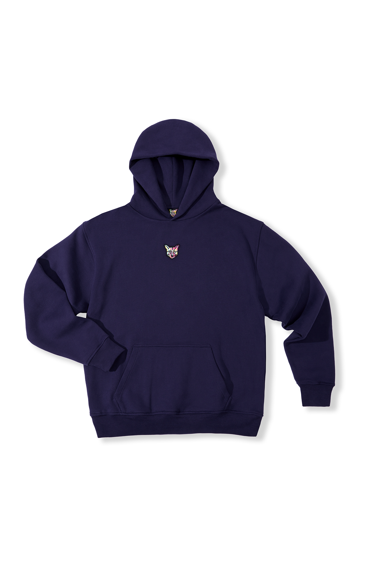 NAVY CORE CLUB HOODIE CAT