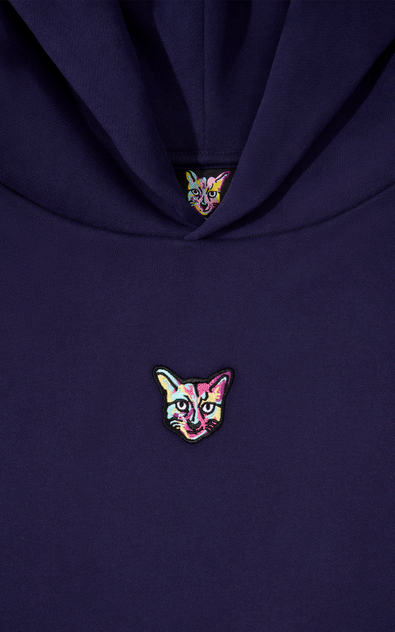 NAVY CORE CLUB HOODIE CAT