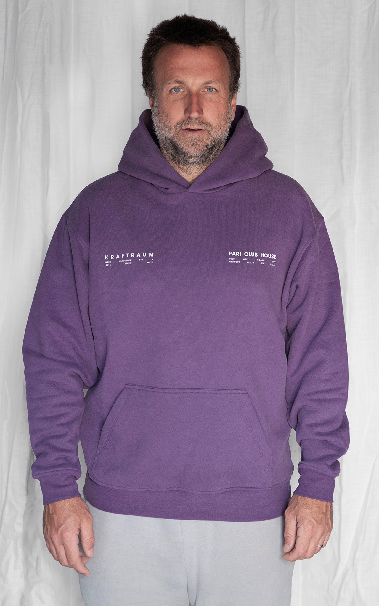 PURPLE KRAFT X PARI HOODIE