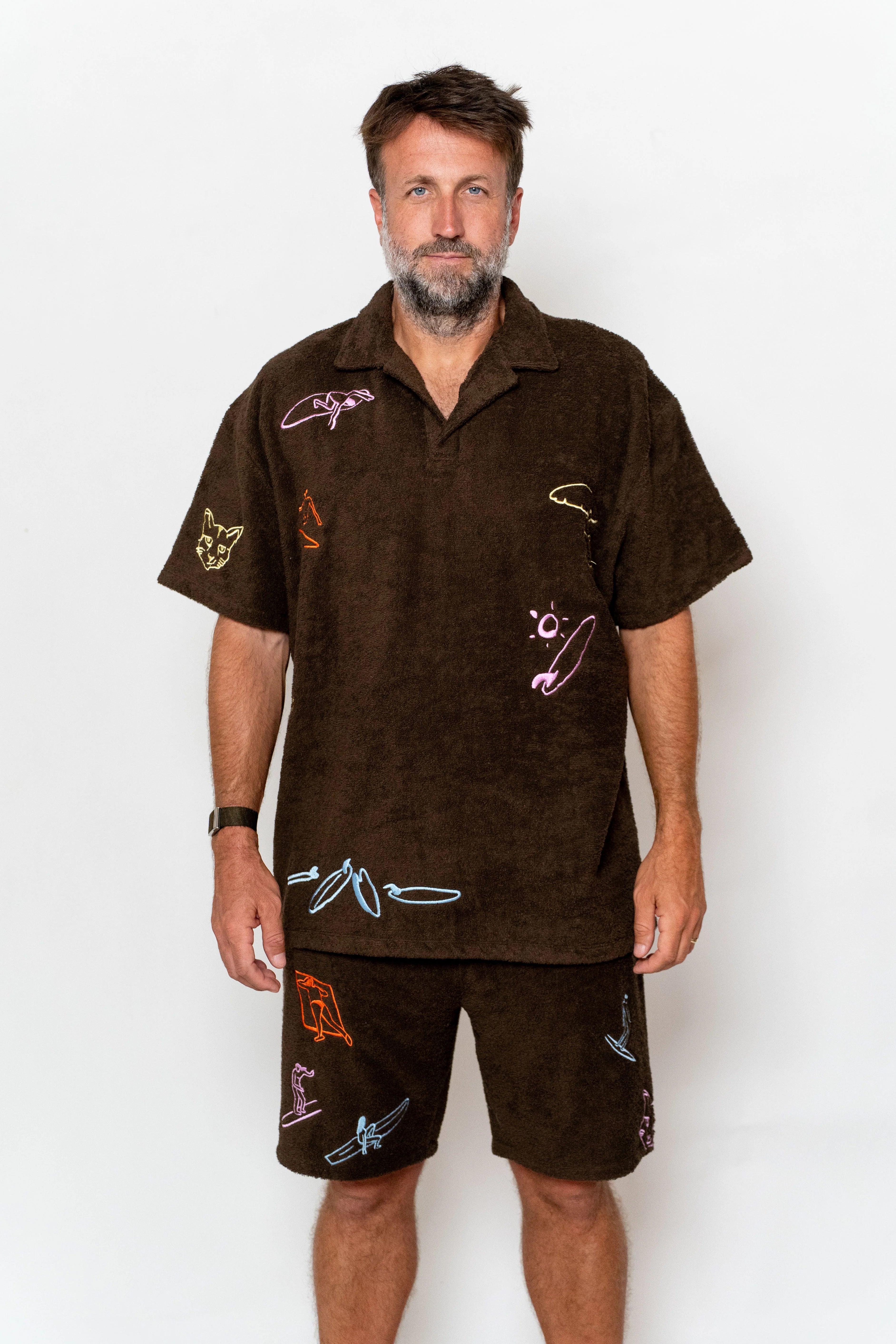 BROWN APRÈS SURF TOWEL SET
