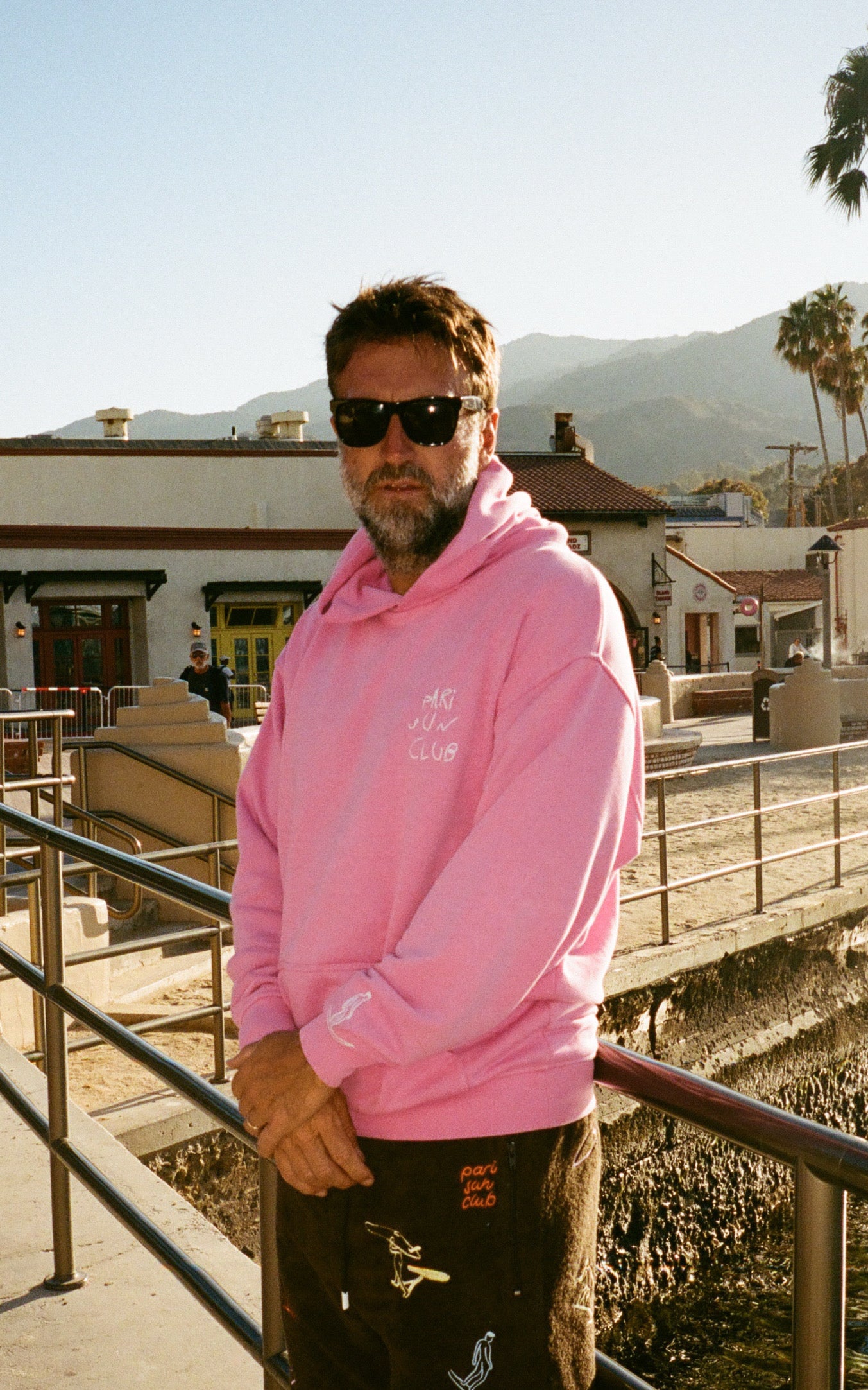 PINK PARI SUN CLUB HOODIE