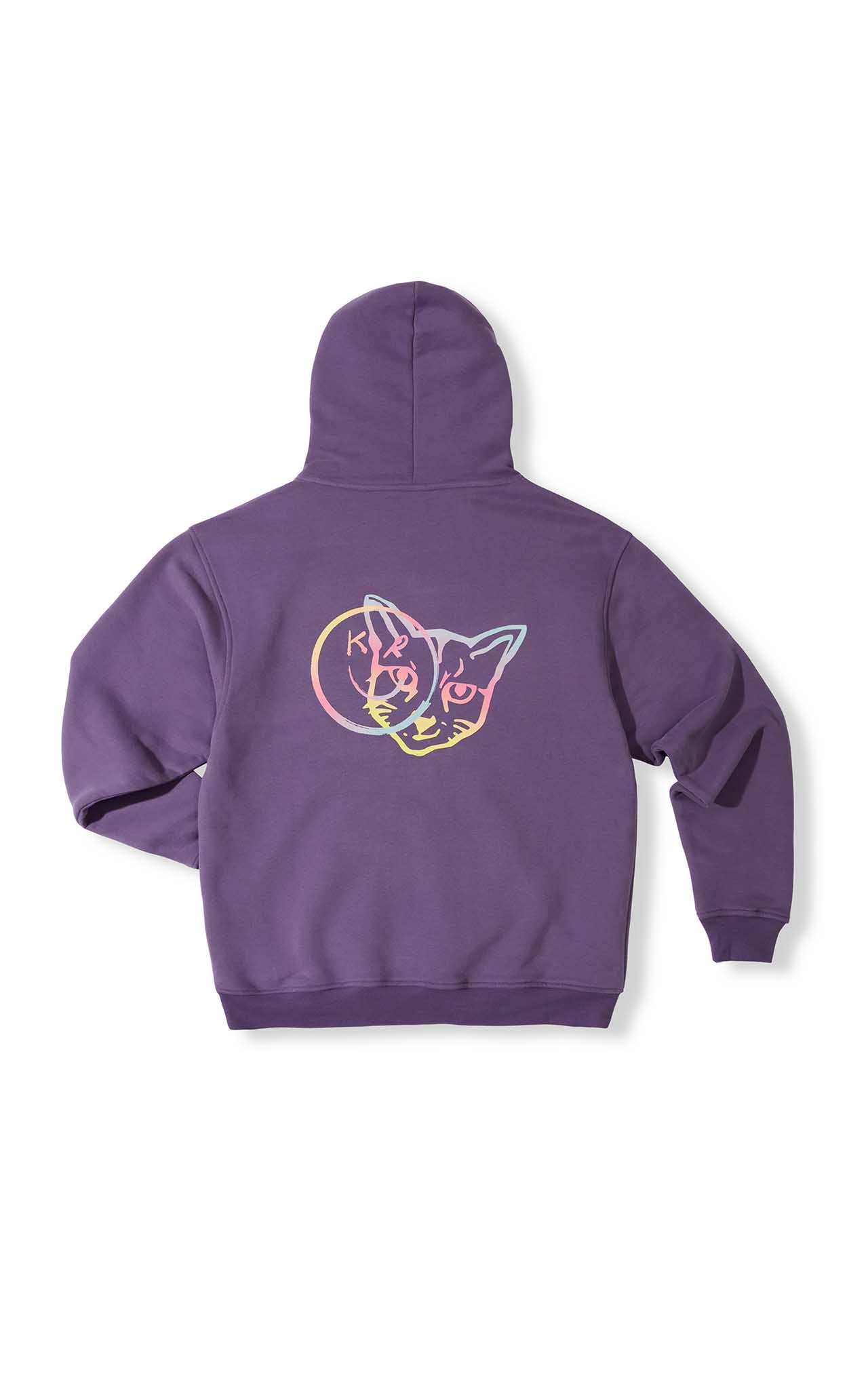 PURPLE KRAFT X PARI HOODIE