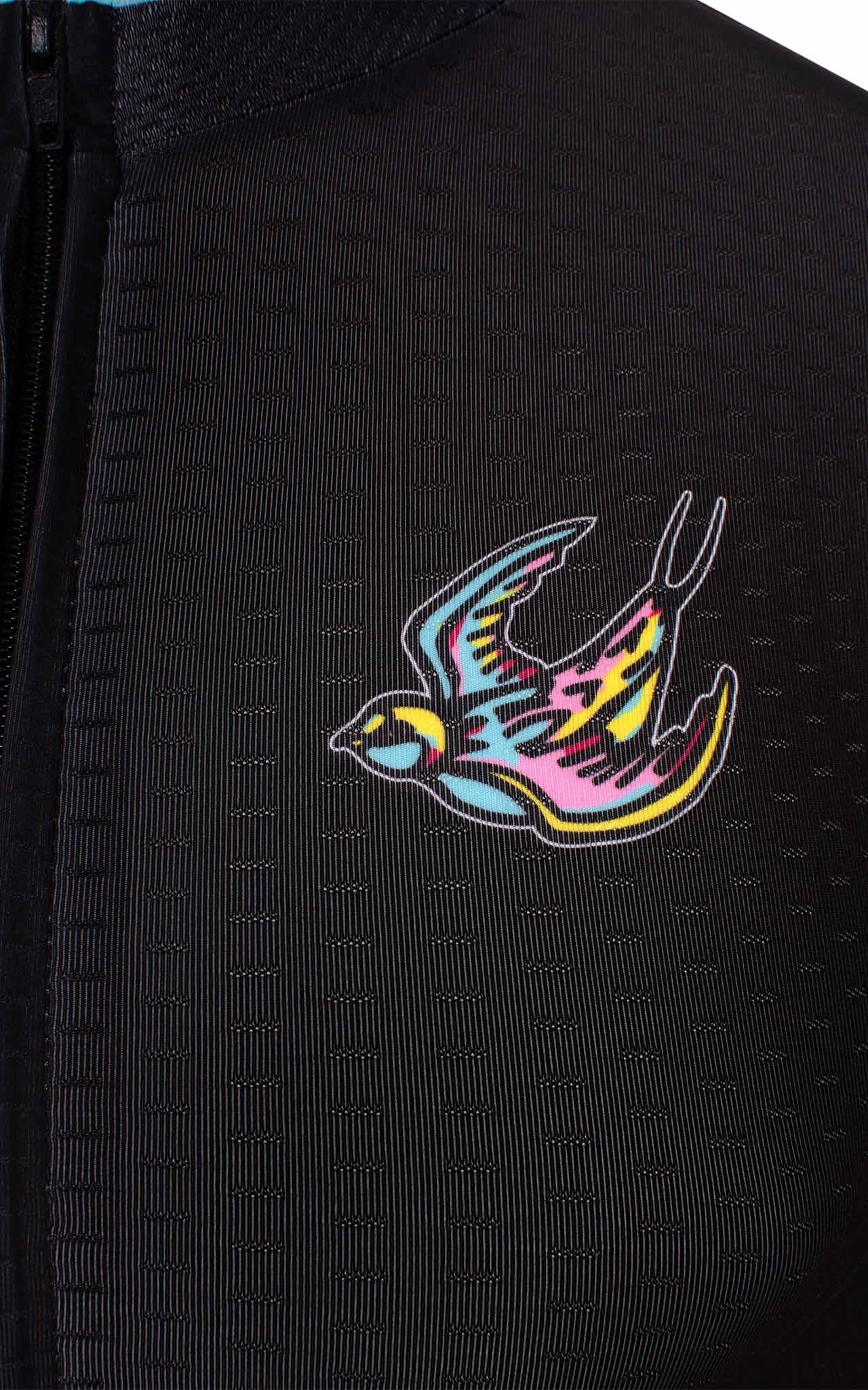 BLACK SOUPLESSE CLUB CYCLING JERSEY - true to size