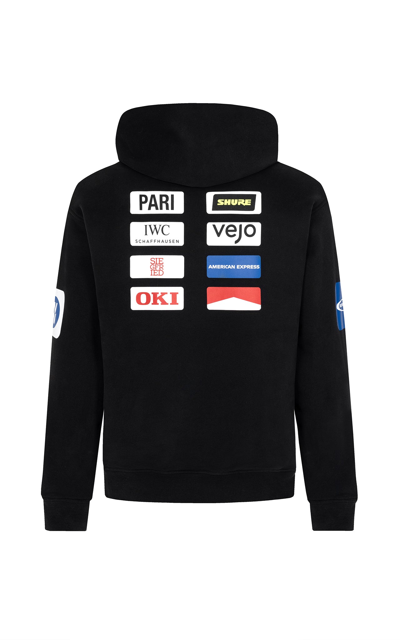 BLACK LOGO HOODIE