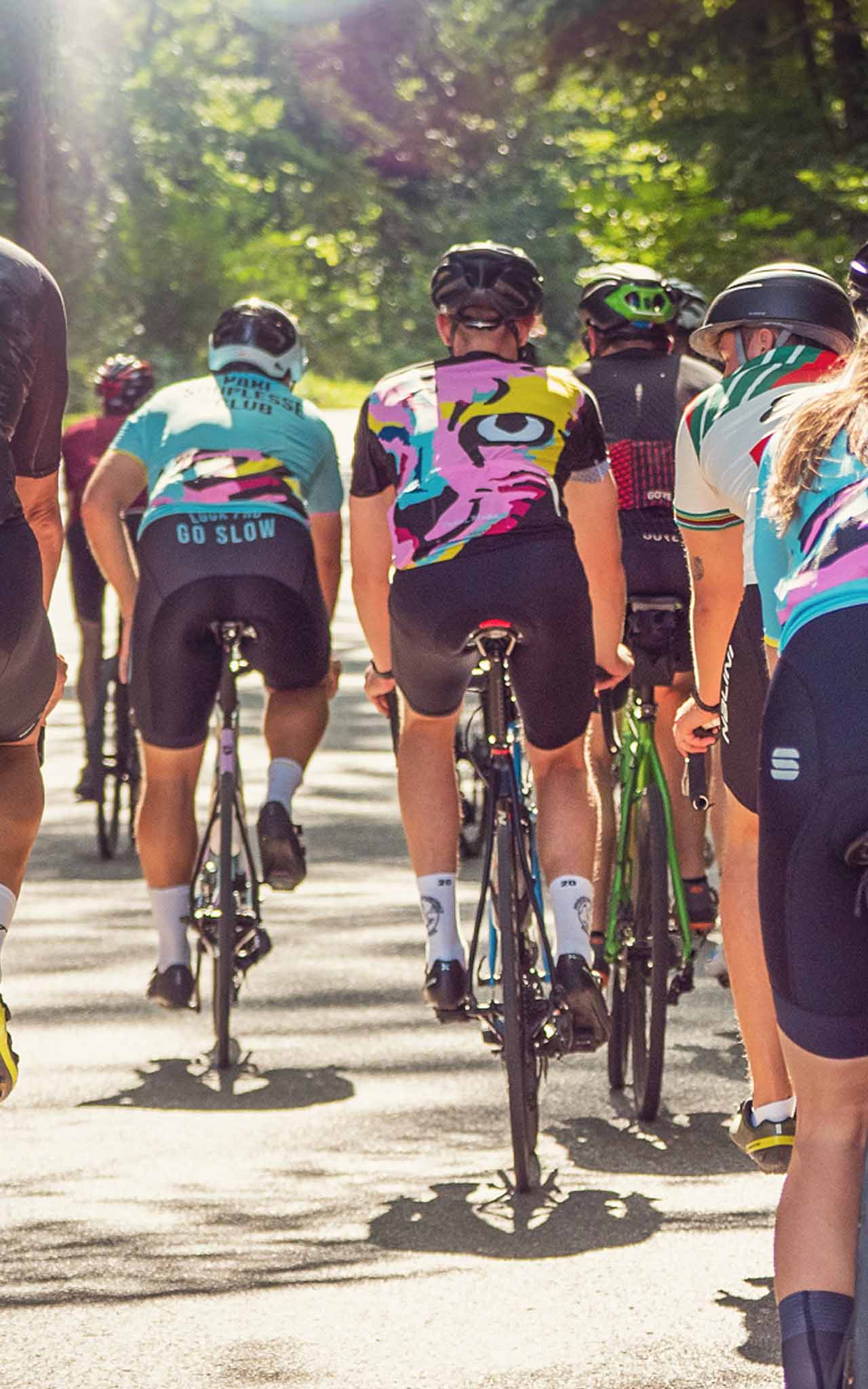 BLACK SOUPLESSE CLUB CYCLING SHORTS