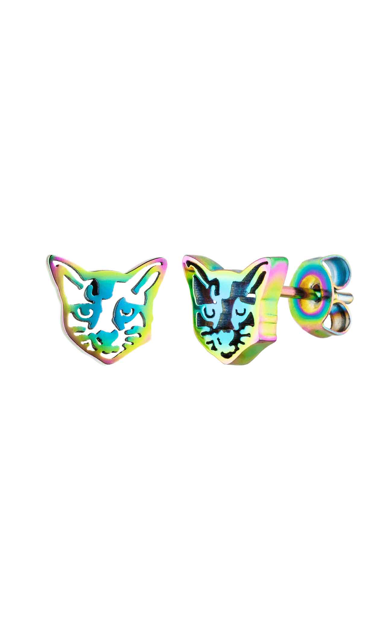 RAINBOW PURELEI X PARI EARRING CAT