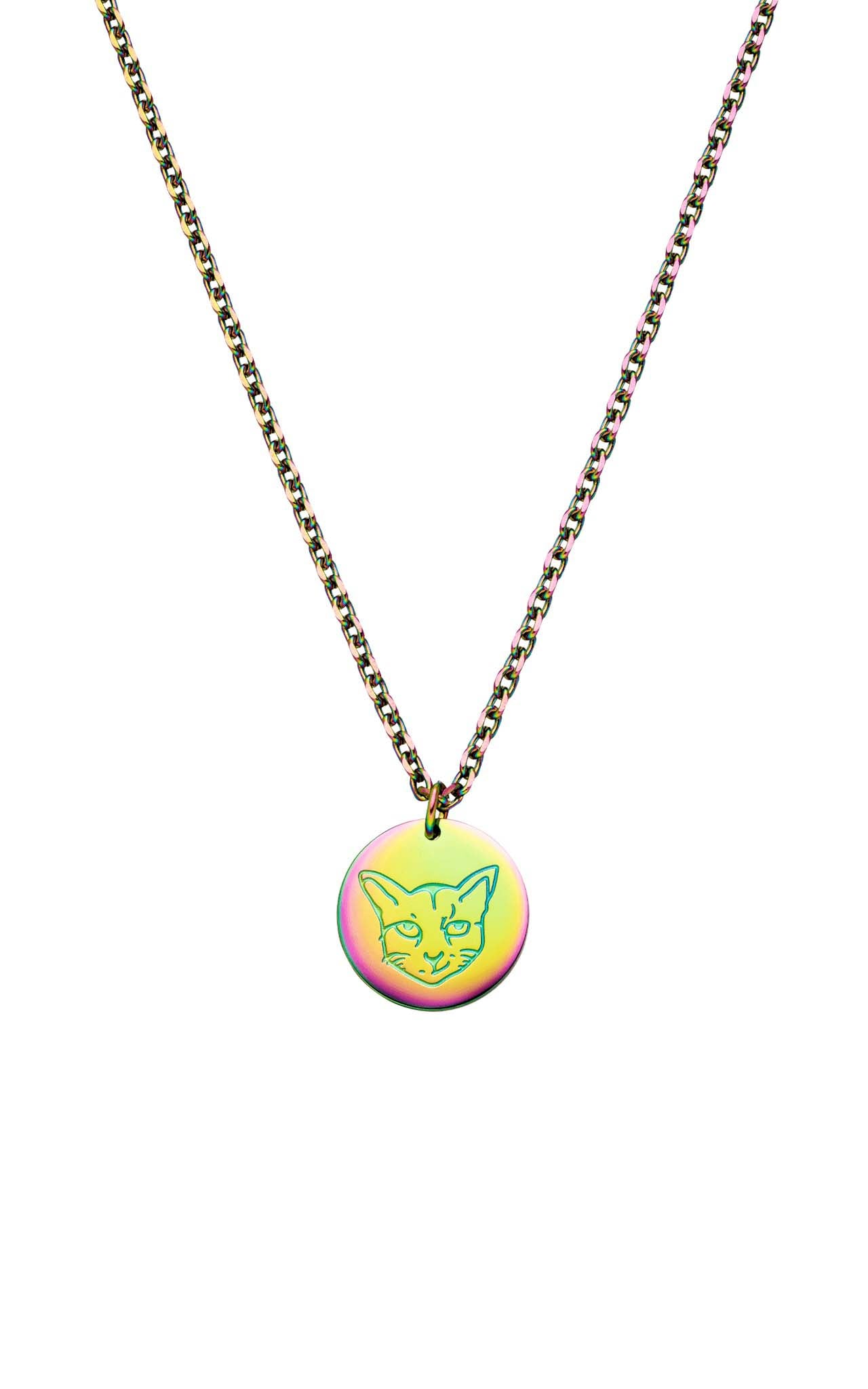 RAINBOW PURELEI X PARI NECKLACE COIN