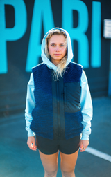 BLUEBERRY REVERSIBLE VEST