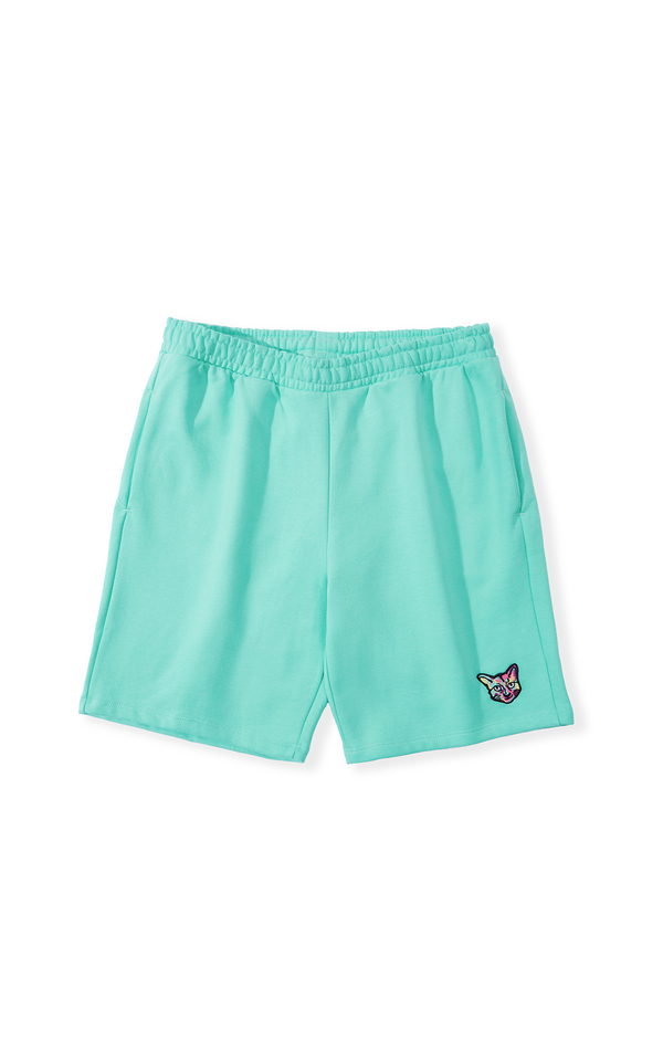 TURQUOISE CORE CLUB SHORTS CAT