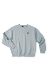 GREY CORE CLUB CREWNECK CAT