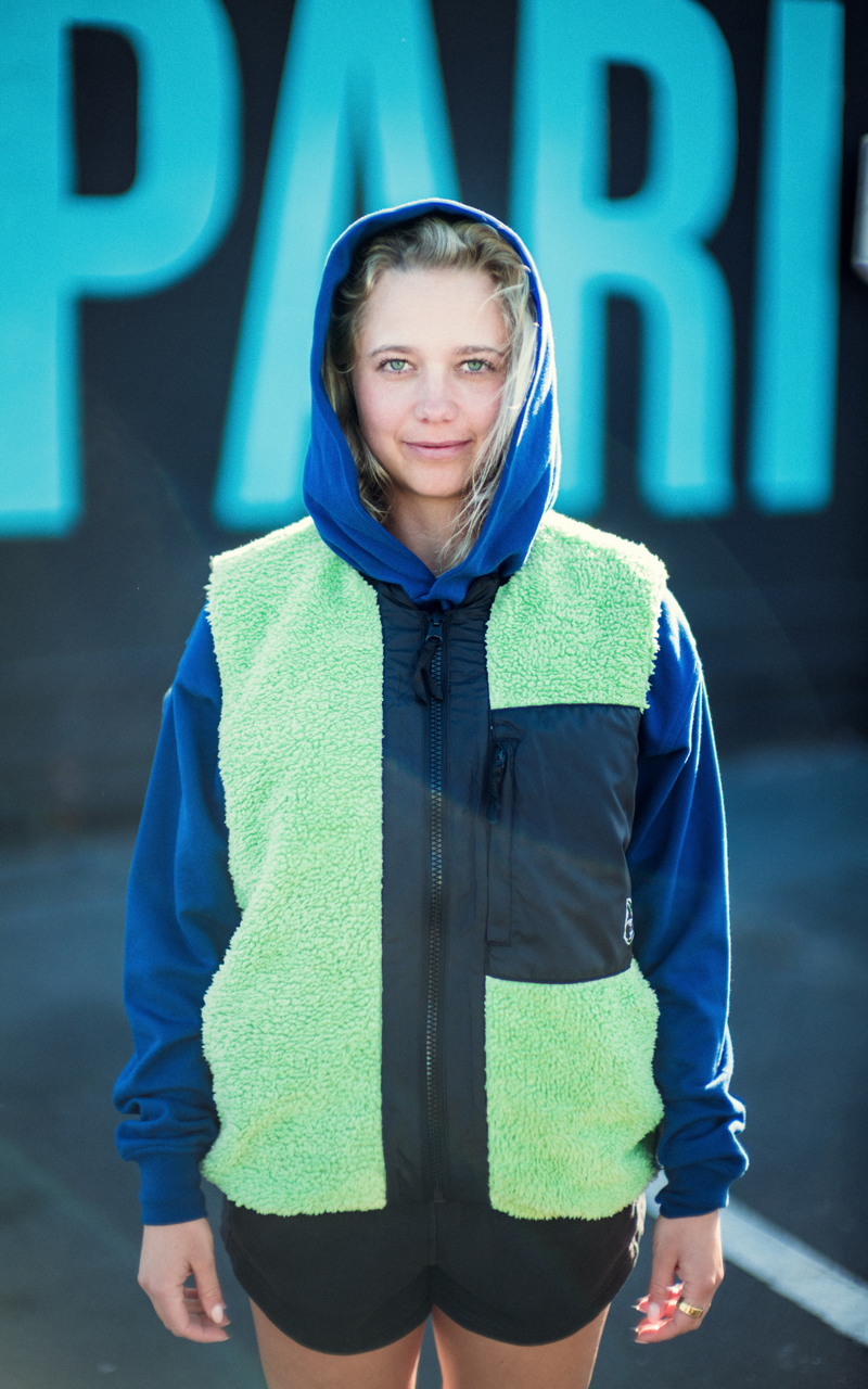 LIME REVERSIBLE VEST