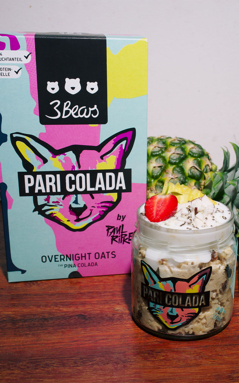 OVERNIGHT OATS - PARI COLADA 400g Pack of 3