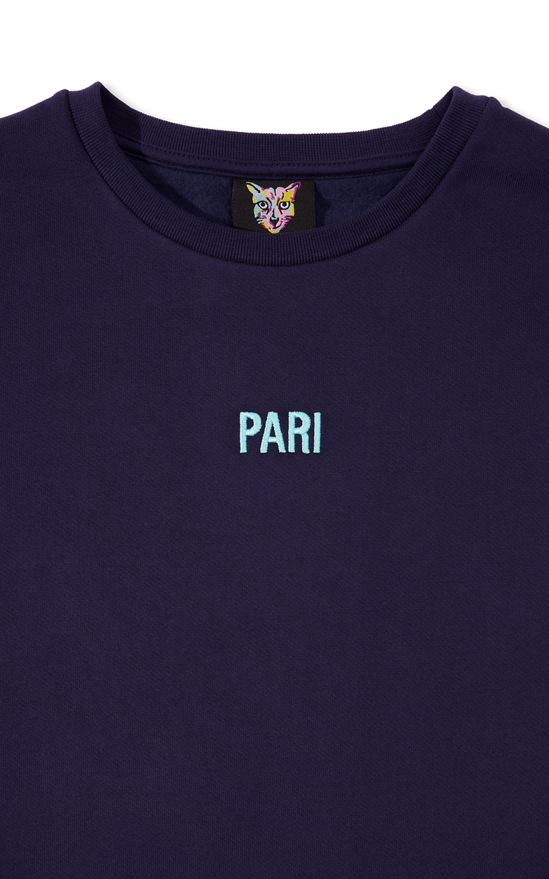 NAVY CORE CLUB CREWNECK PARI