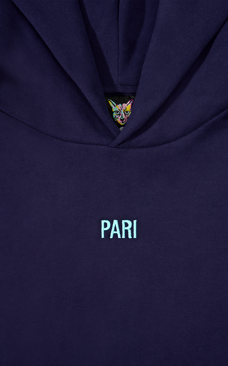 NAVY CORE CLUB HOODIE PARI