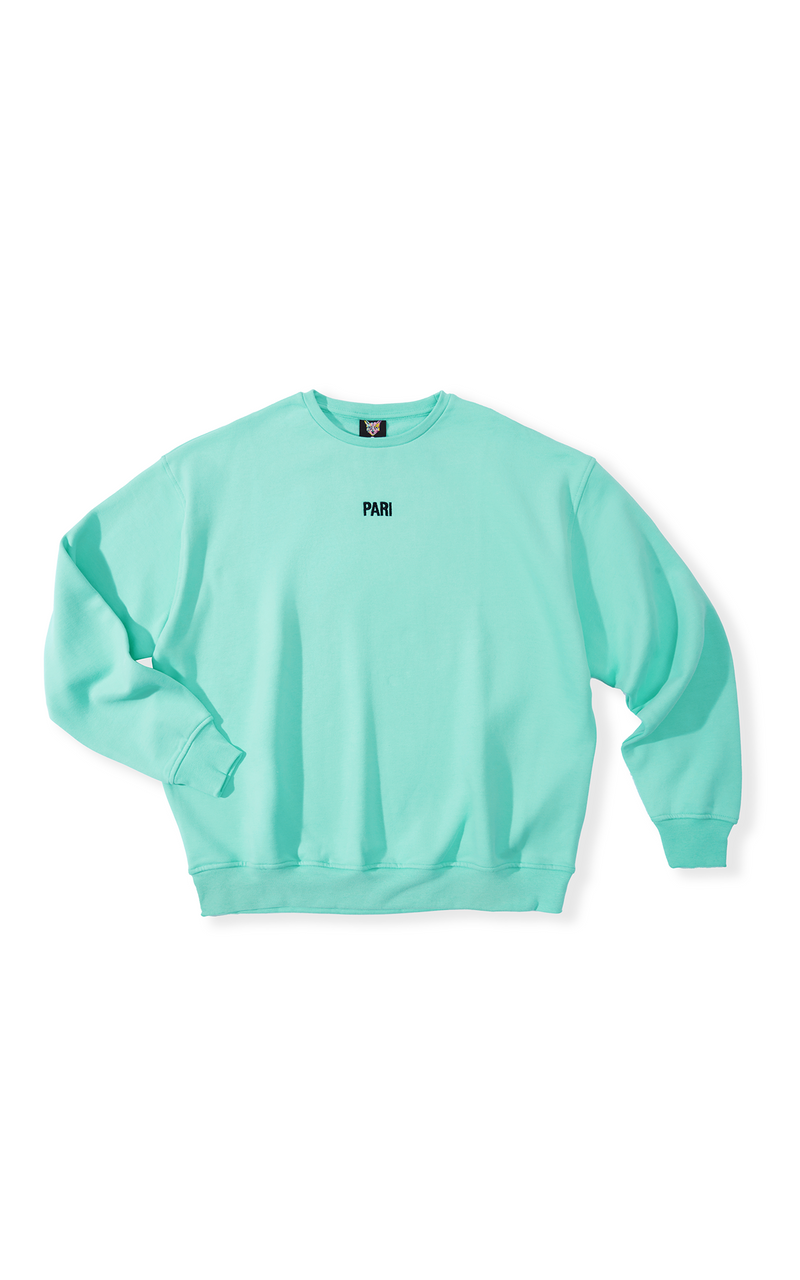 TURQUOISE CORE CLUB CREWNECK PARI