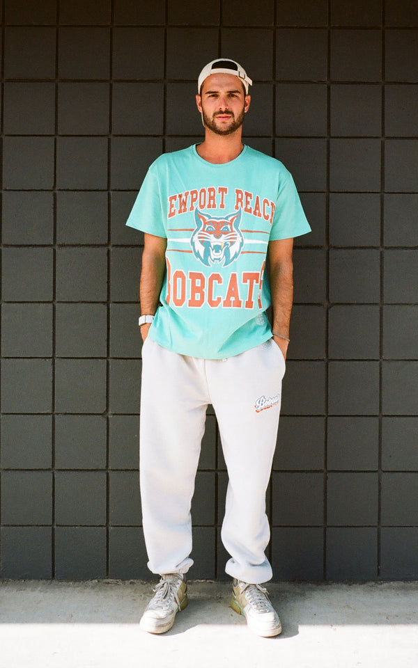 TURQUOISE BOBCATS SHIRT