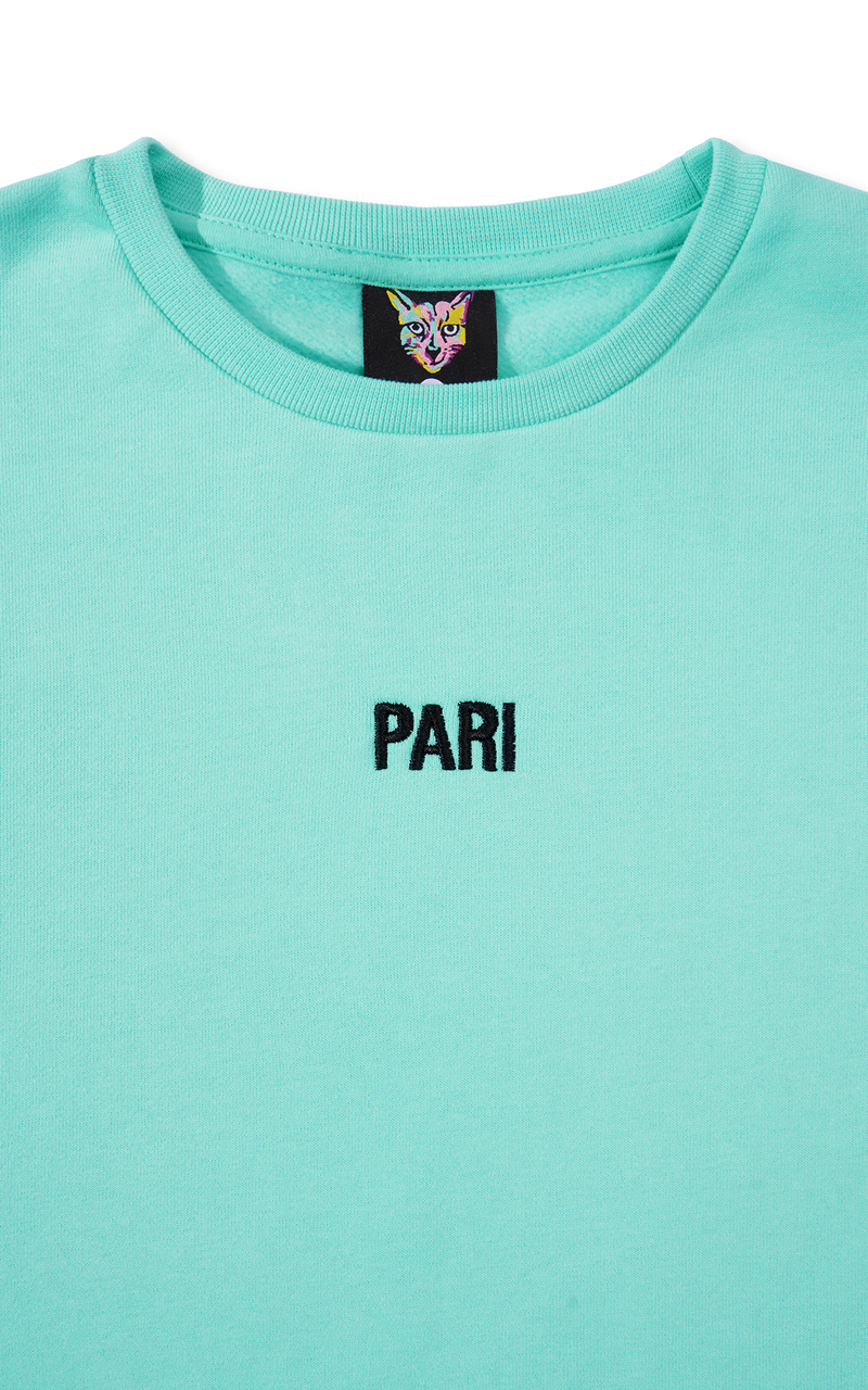 TURQUOISE CORE CLUB CREWNECK PARI