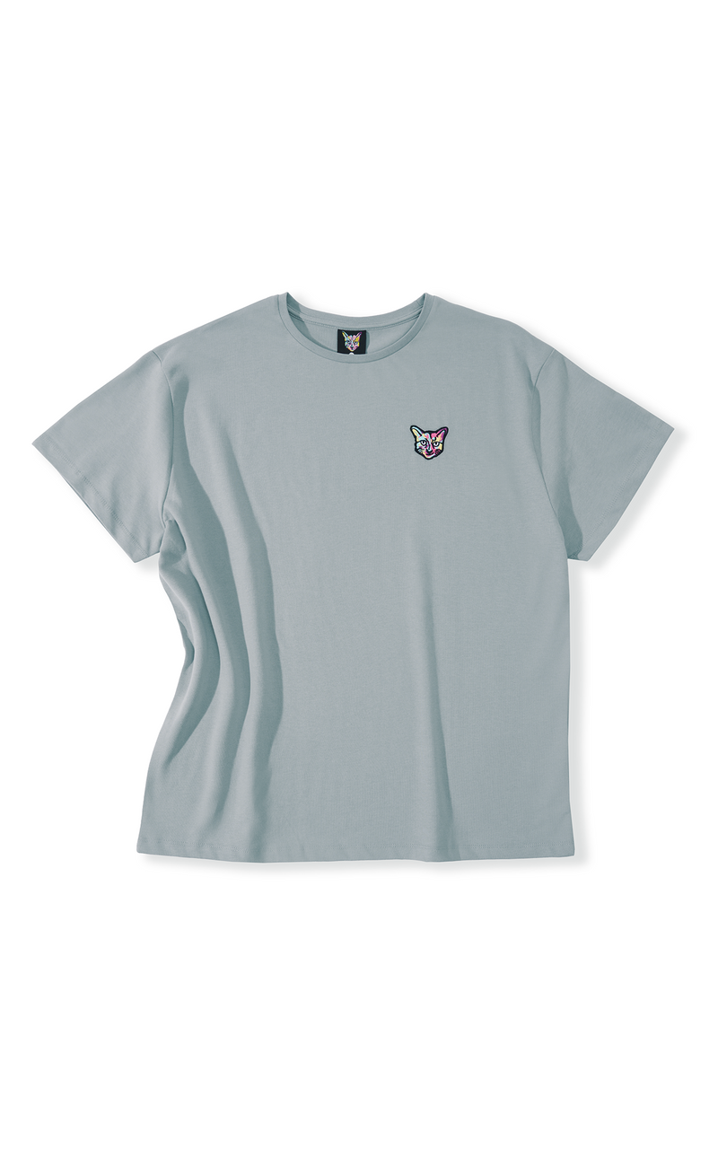 GREY CORE CLUB T-SHIRT CAT