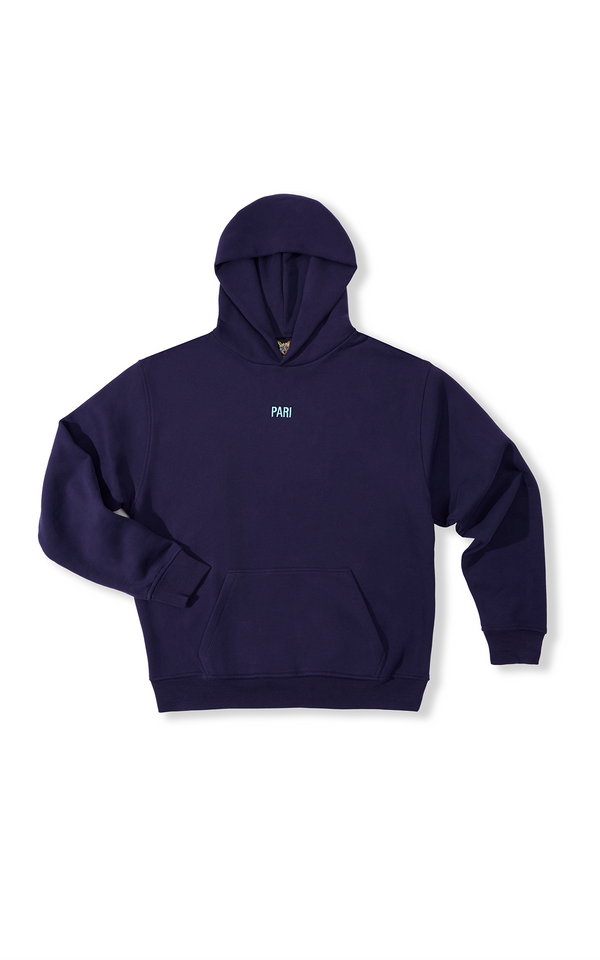 NAVY CORE CLUB HOODIE PARI