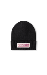 BLACK PARISKI BEANIE