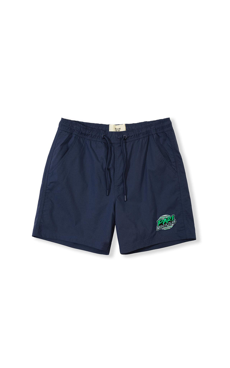 NAVY BEACH CLUB SWIM SHORTS