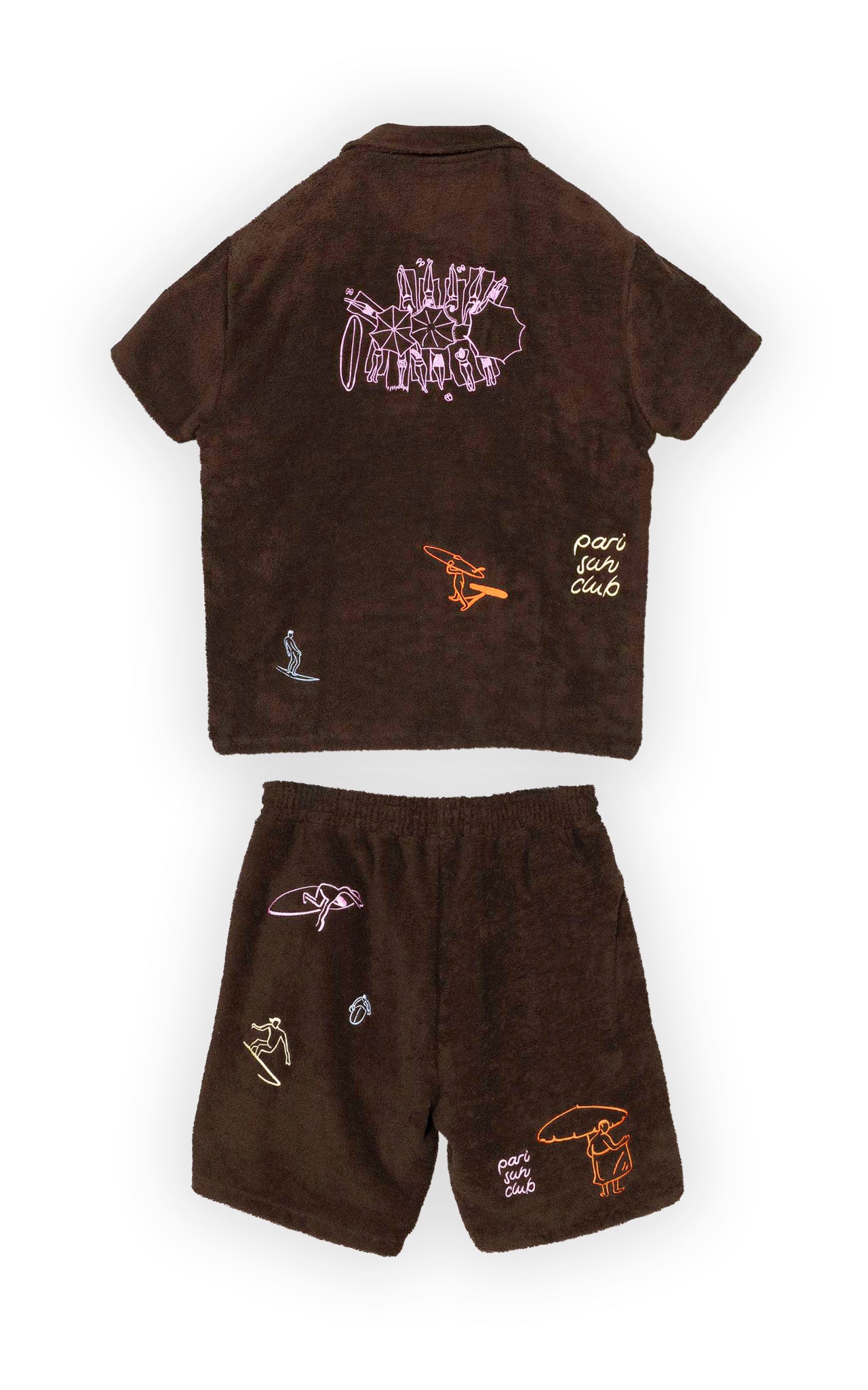 BROWN APRÈS SURF TOWEL SET