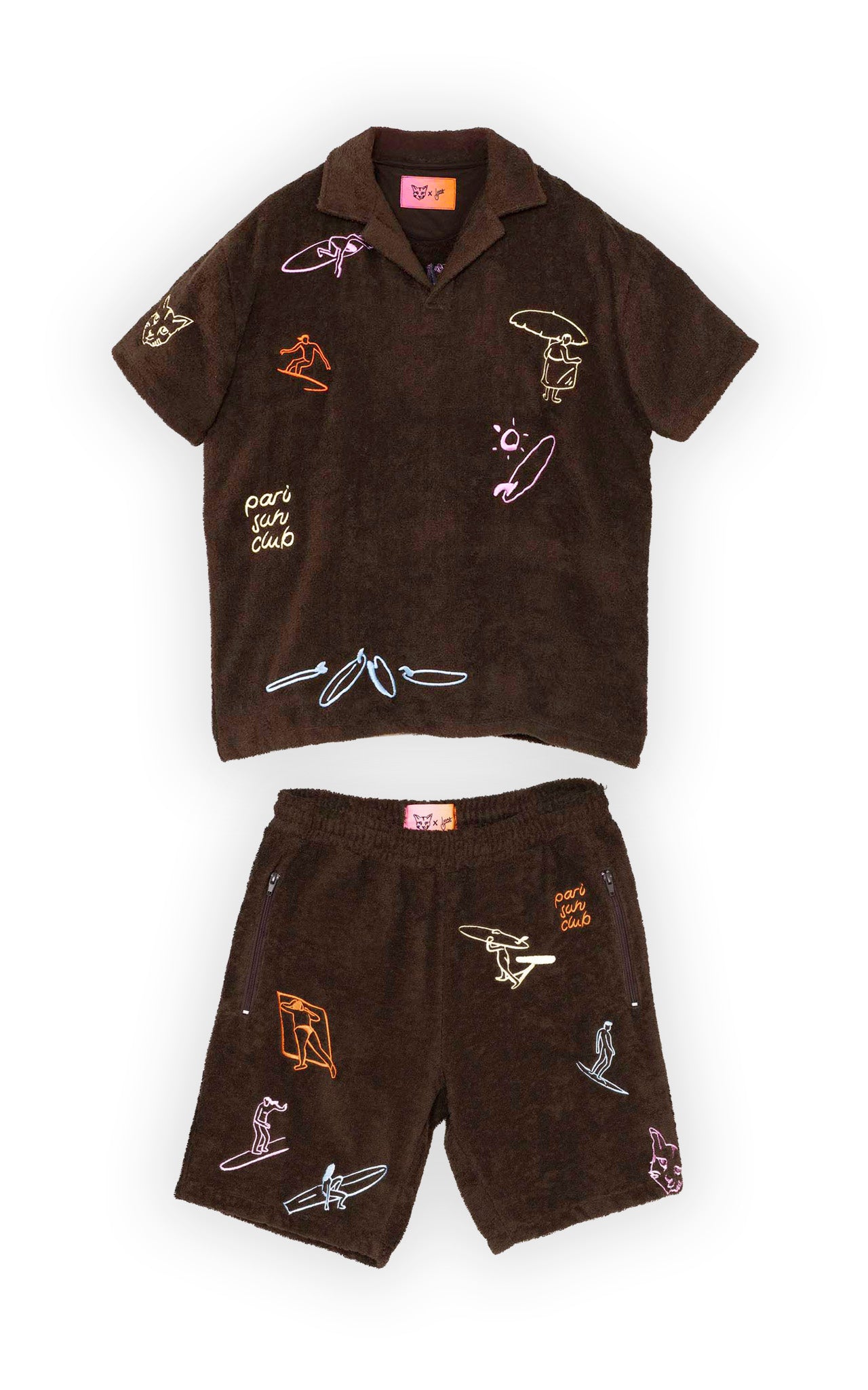 BROWN APRÈS SURF TOWEL SET