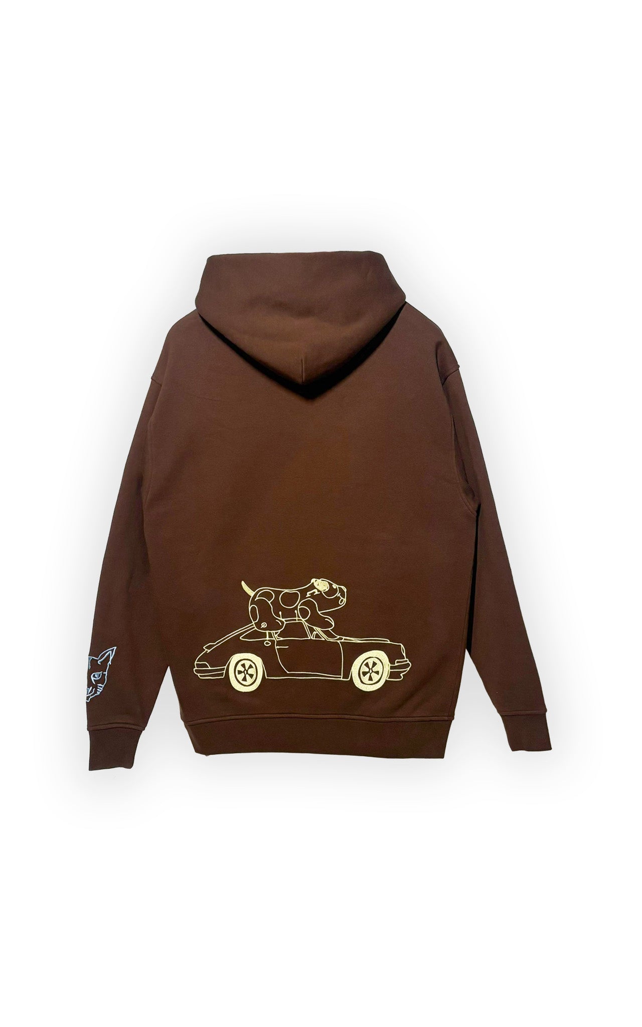 BROWN PARI SUN CLUB HOODIE