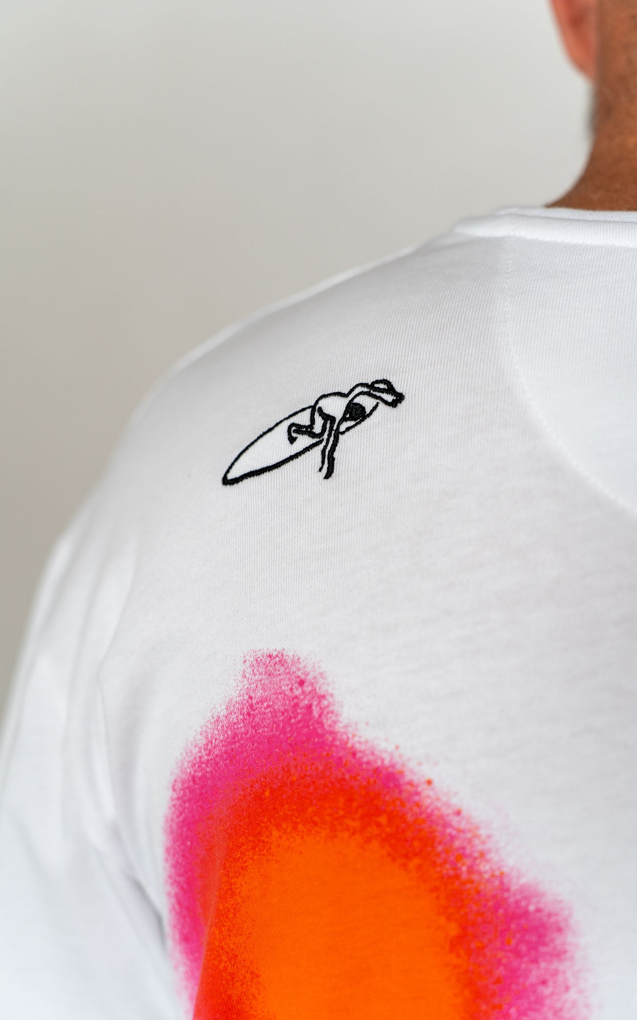 WHITE PARI SUN CLUB T-SHIRT