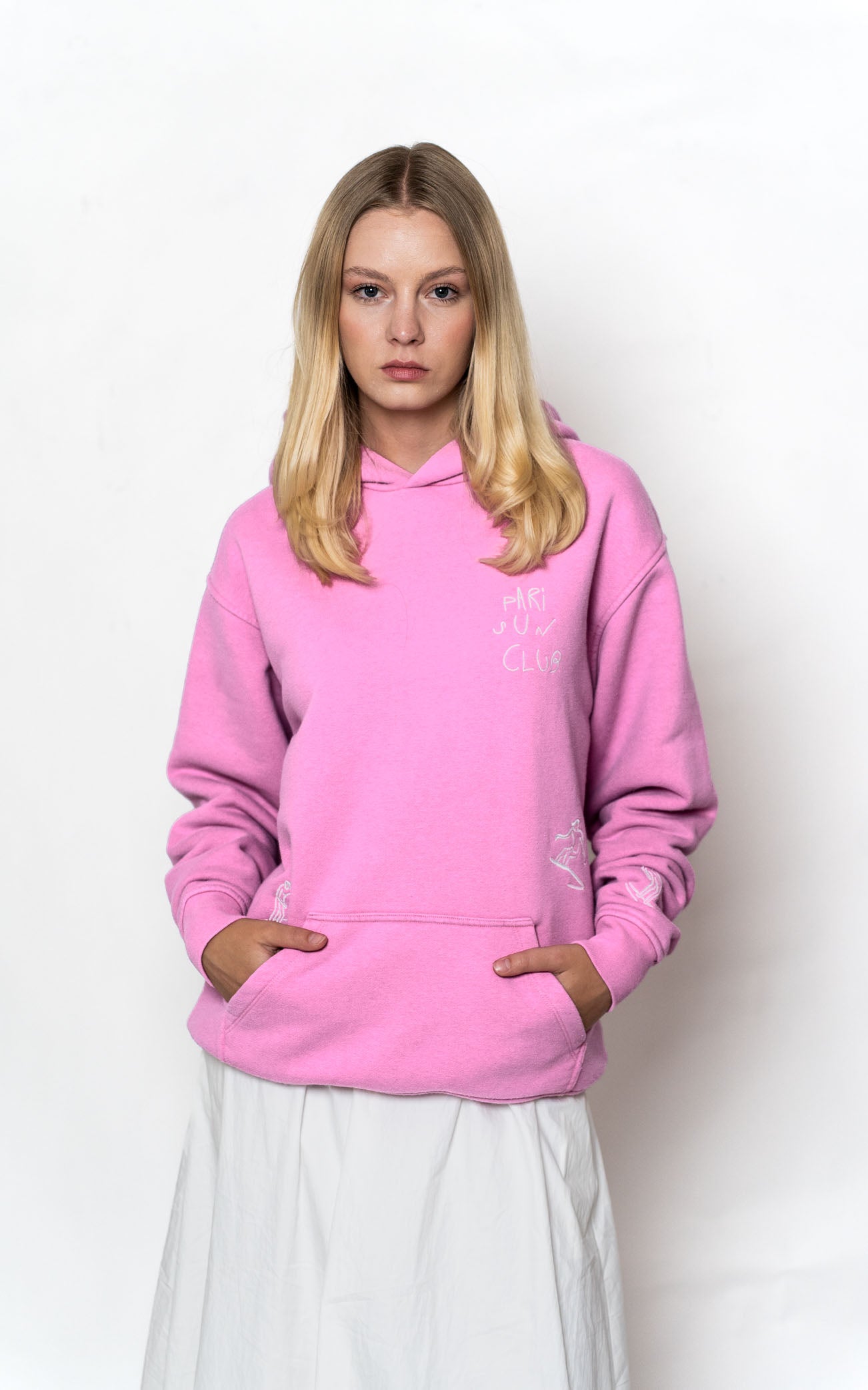 PINK PARI SUN CLUB HOODIE
