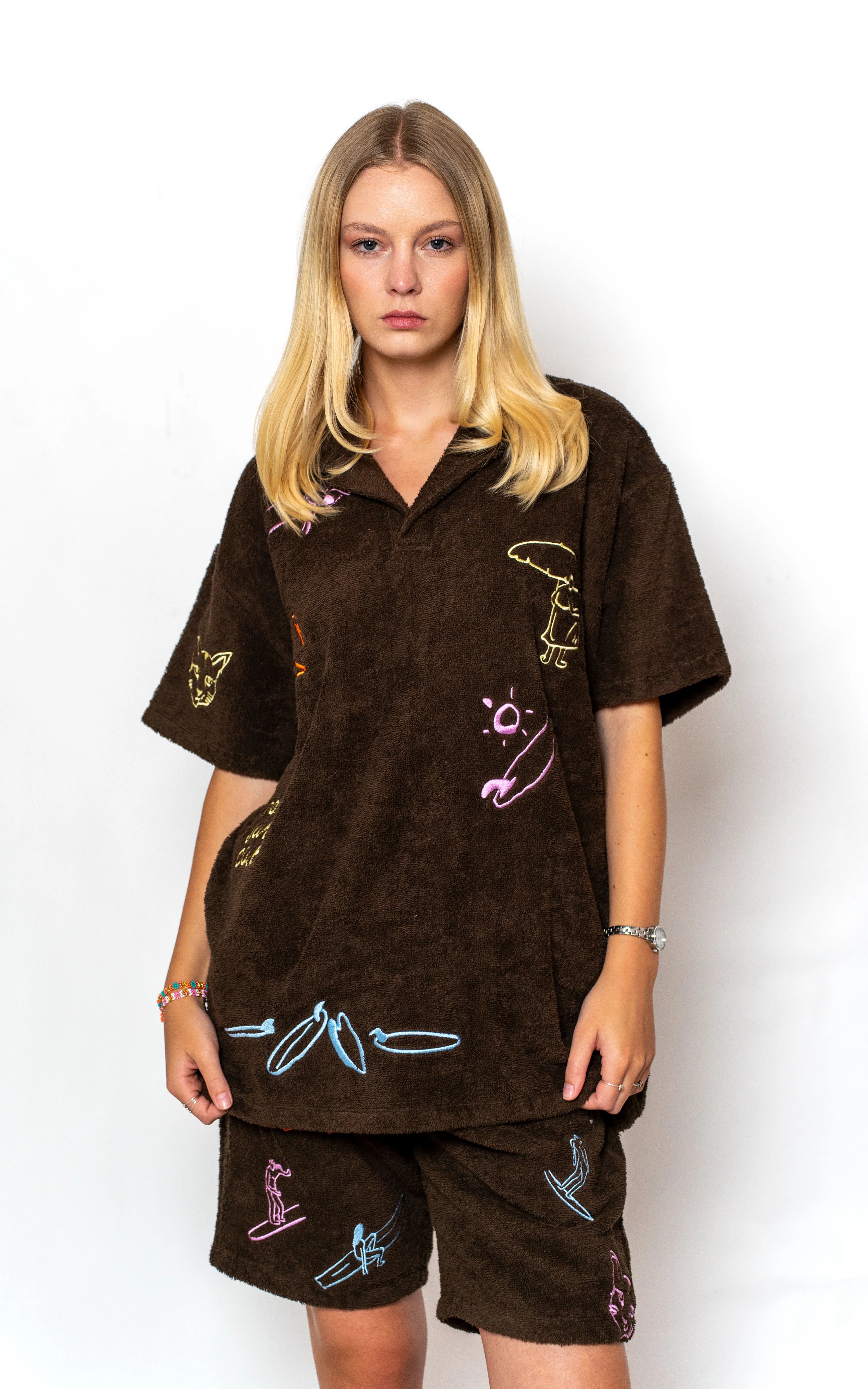 BROWN APRÈS SURF TOWEL SET