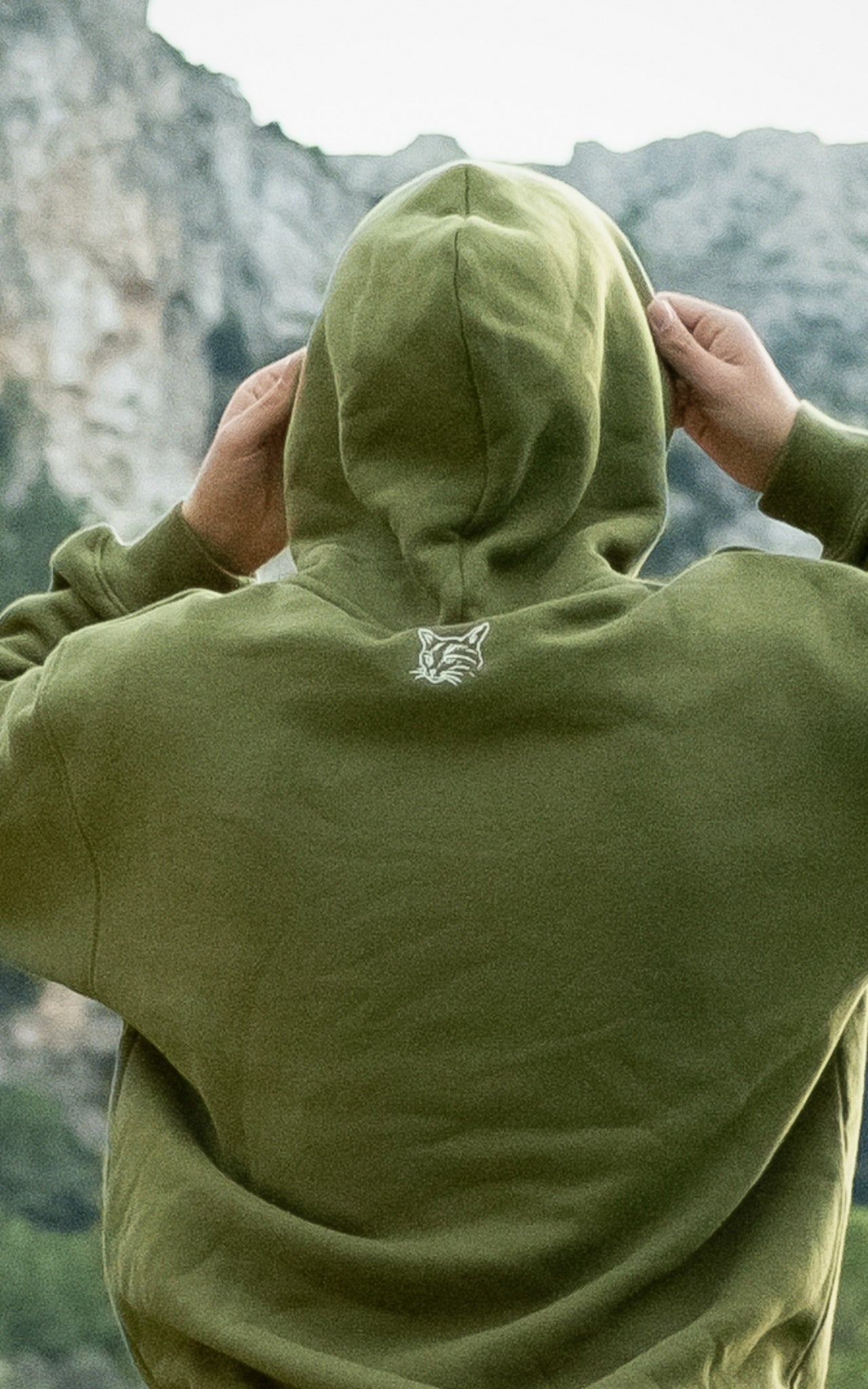 OLIVE HERITAGE HOODIE
