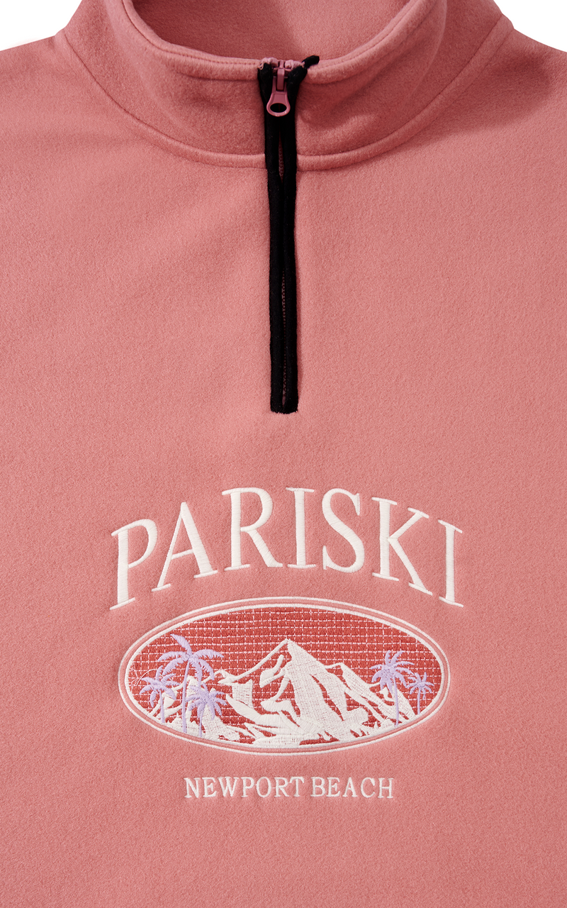 DUSTY ROSE PARISKI FLEECE