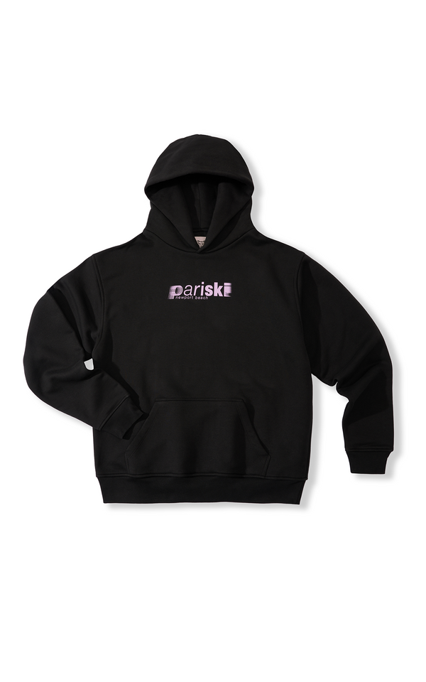 BLACK PARISKI HOODIE