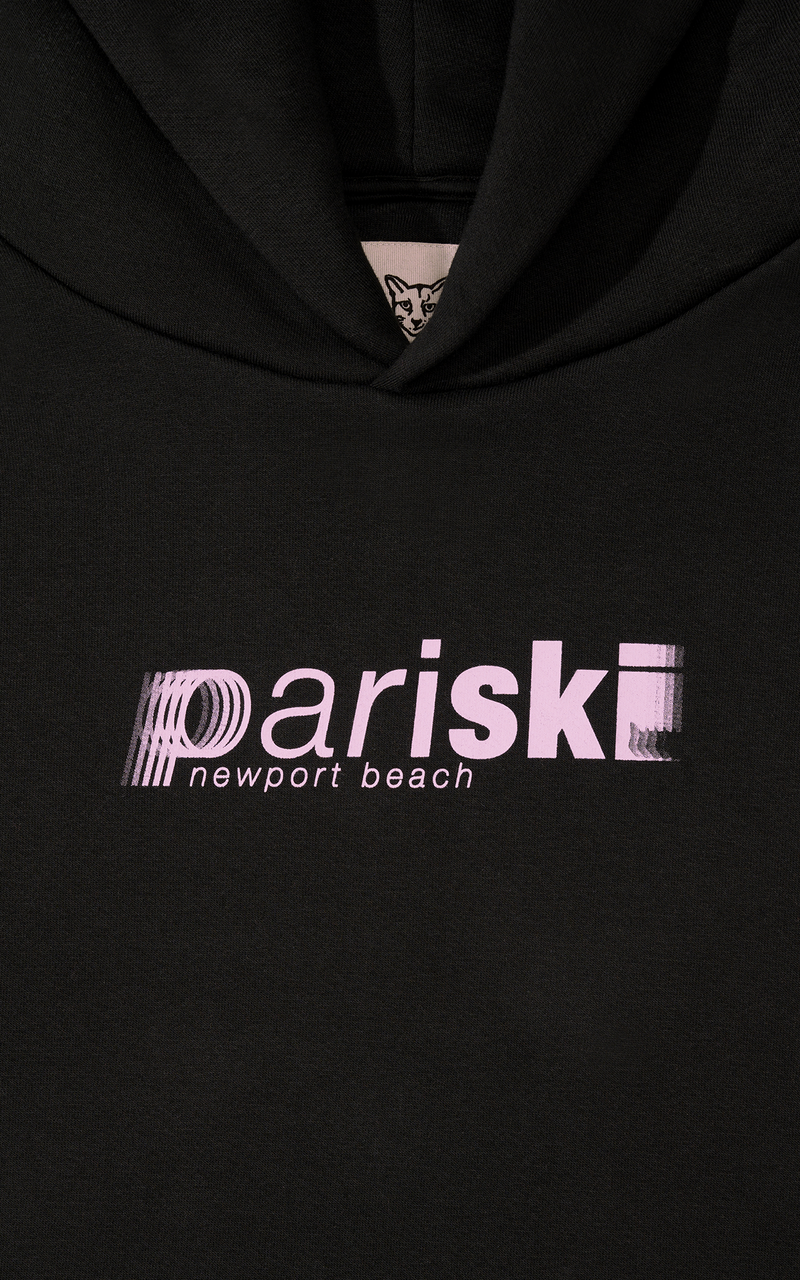 BLACK PARISKI HOODIE