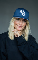 BLUE SNAPBACK CAP
