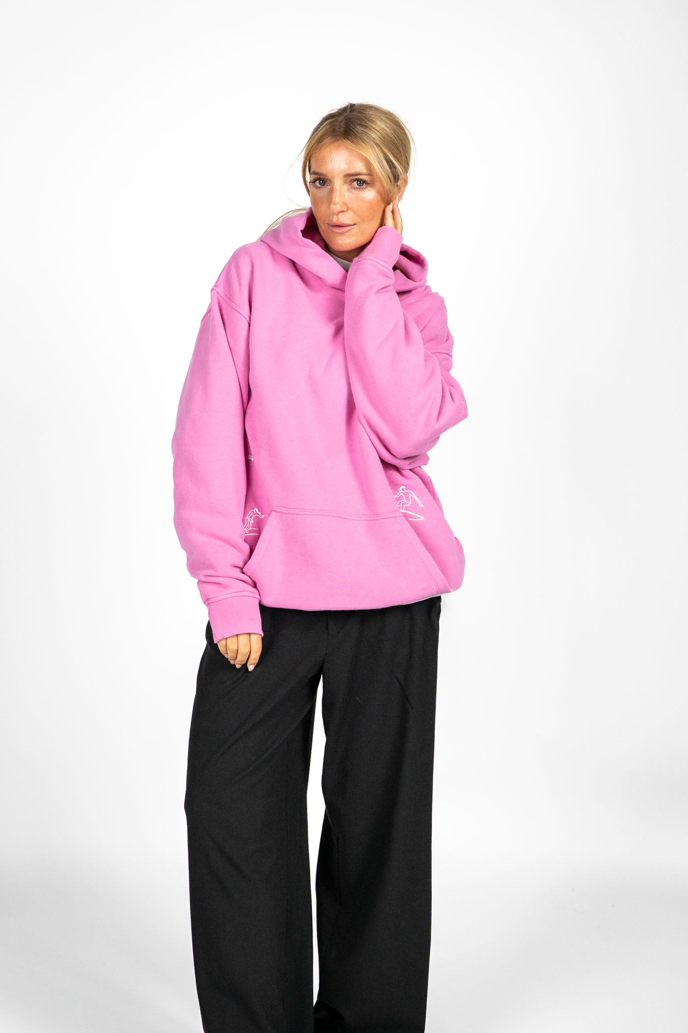 PINK PARI SUN CLUB HOODIE