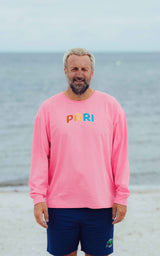 PINK BEACH CLUB LONGSLEEVE