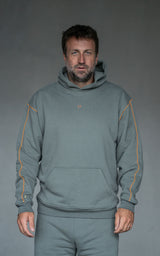GREY END OF SUMMER HOODIE