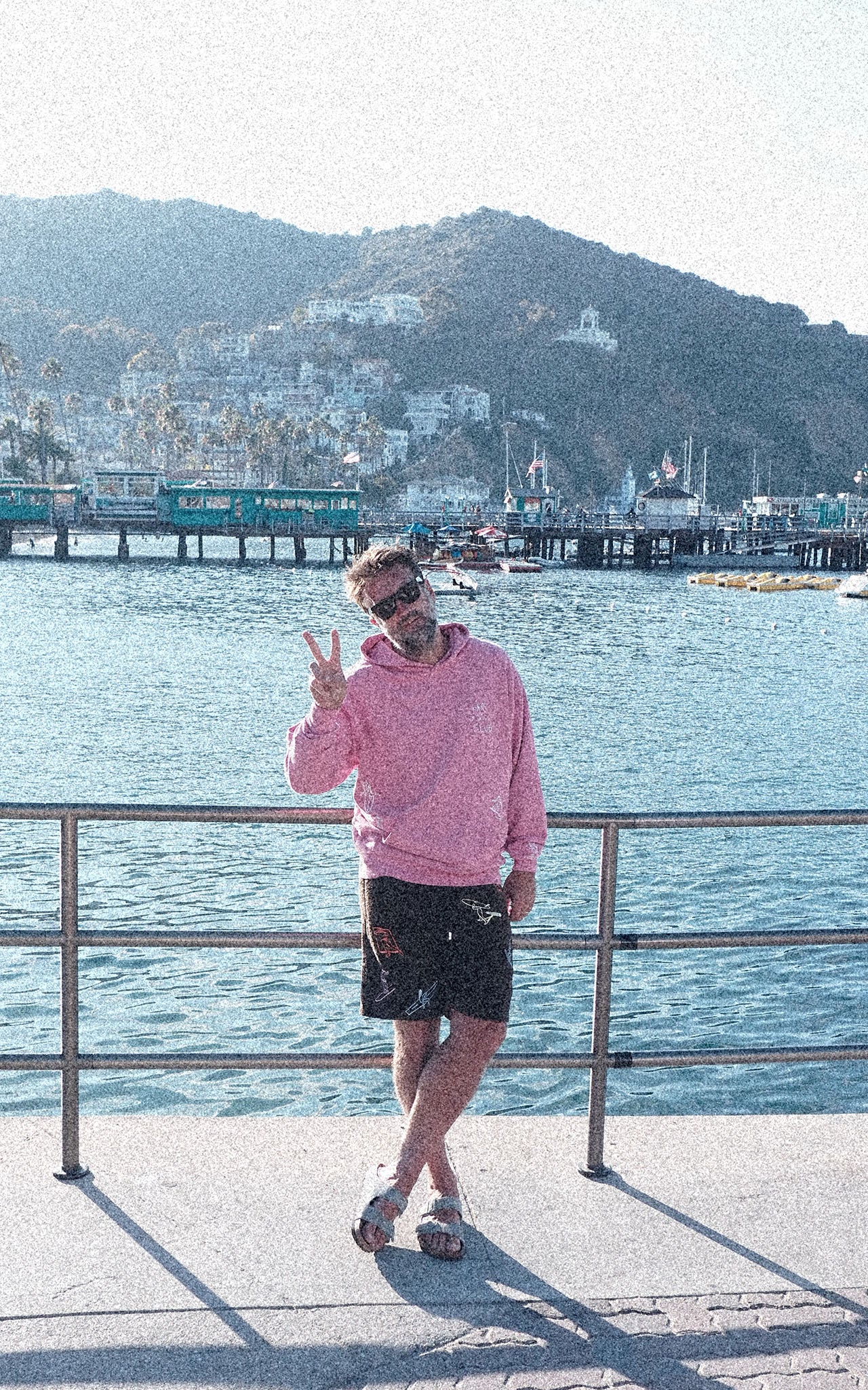 PINK PARI SUN CLUB HOODIE
