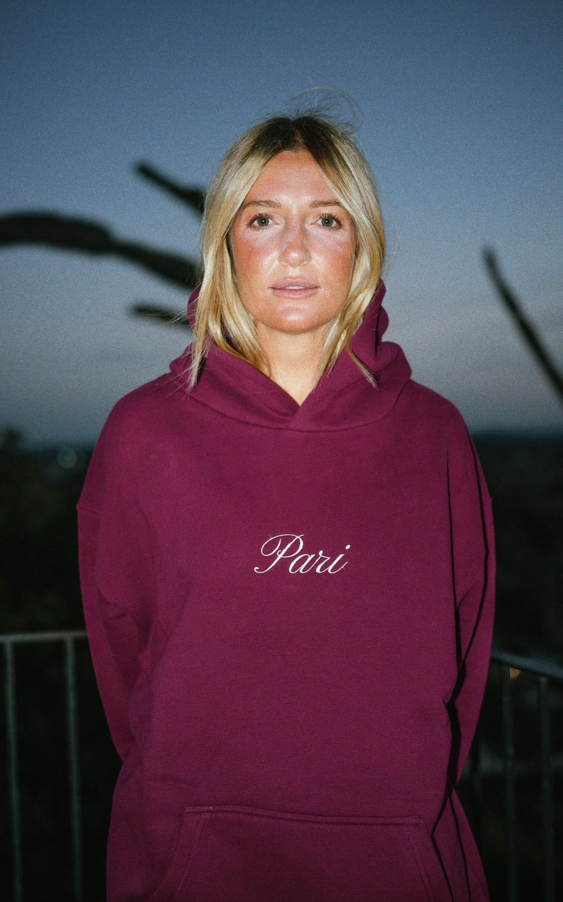 PLUM HERITAGE HOODIE