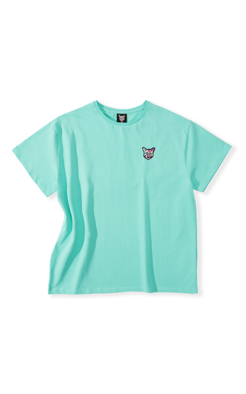 TURQUOISE CORE CLUB T-SHIRT CAT