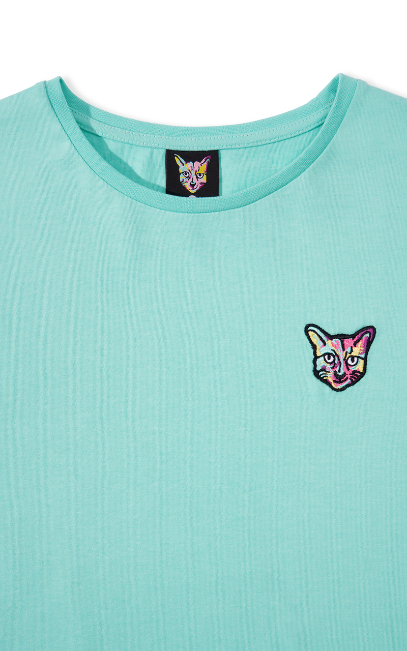 TURQUOISE CORE CLUB T-SHIRT CAT