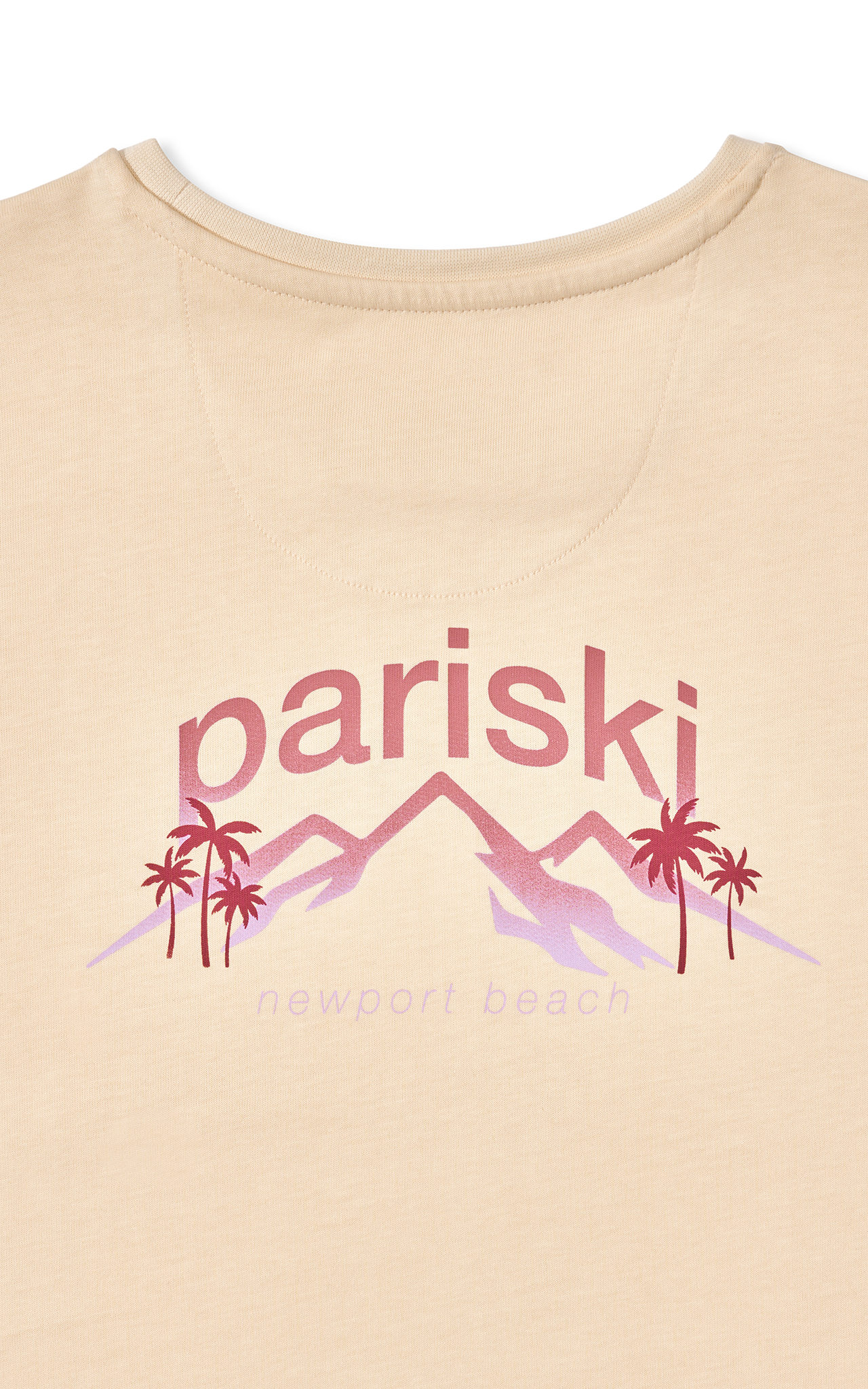 BEIGE PARISKI T-SHIRT