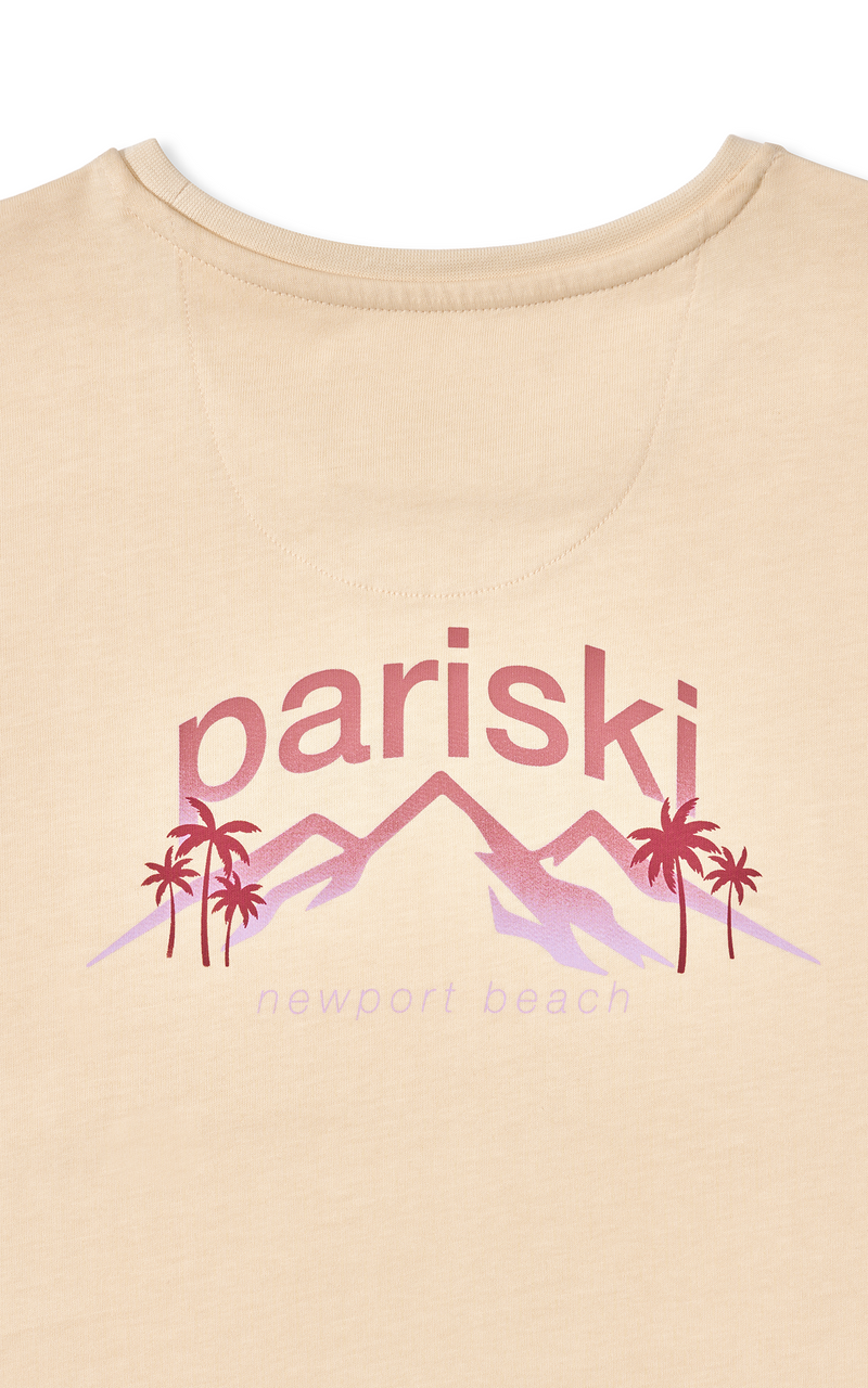 BEIGE PARISKI T-SHIRT