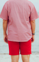 RED BEACH CLUB SWIM SHORTS