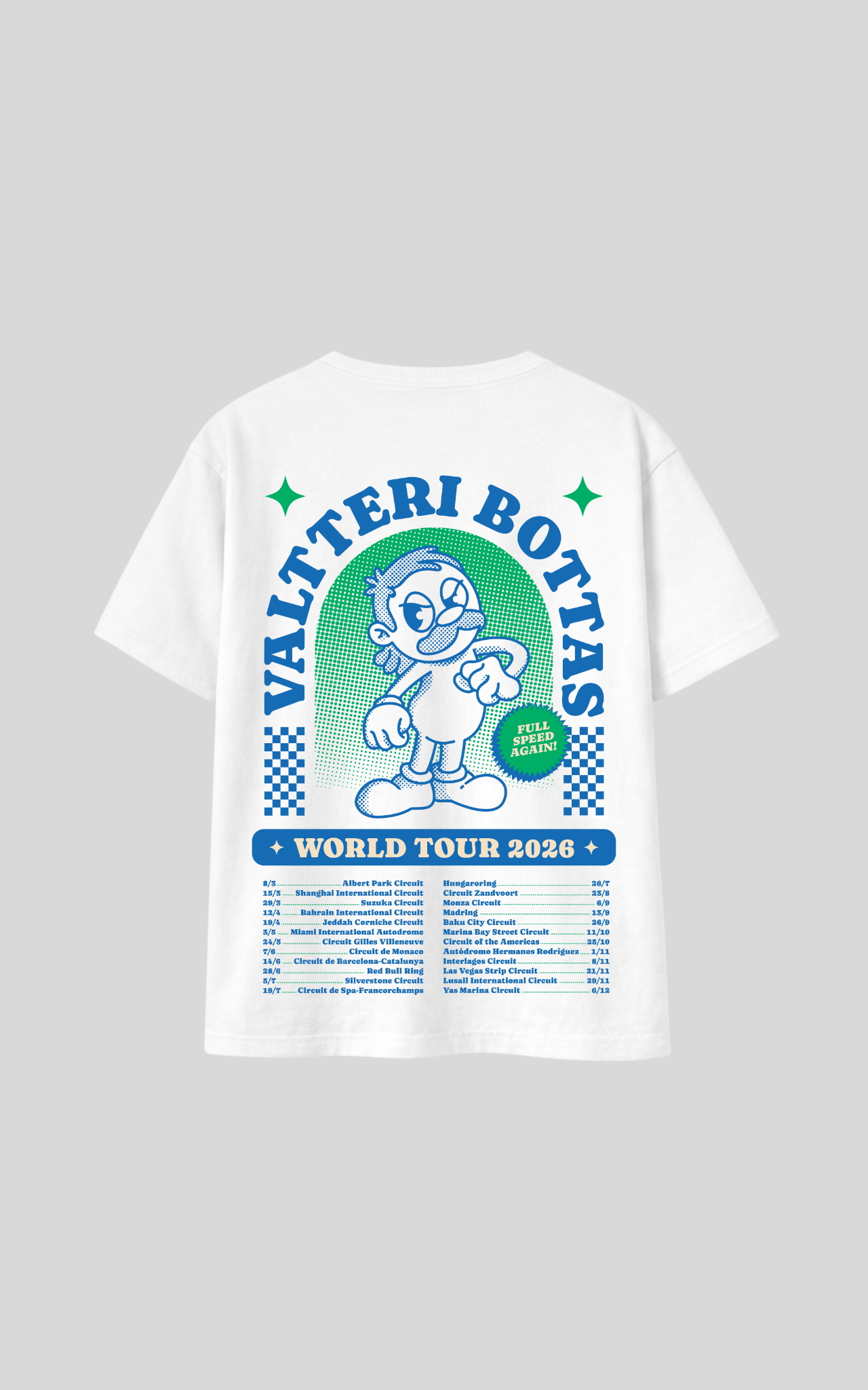 VB77 WORLD TOUR T-SHIRT - PRE-ORDER