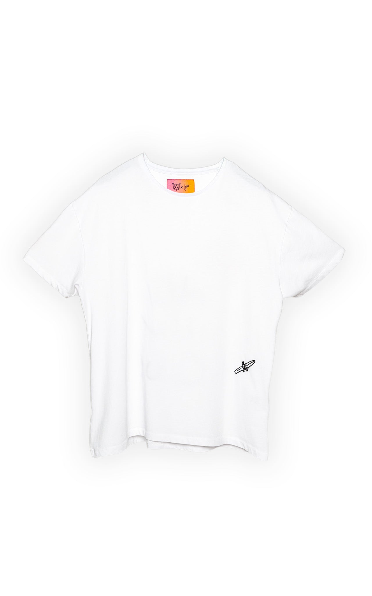 WHITE PARI SUN CLUB T-SHIRT