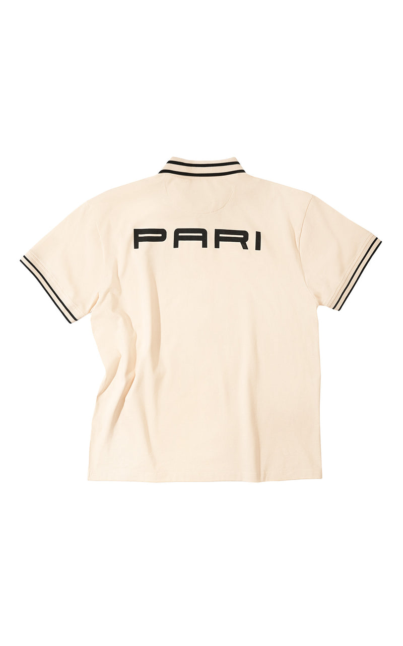 BEIGE GOLF CLUB POLO