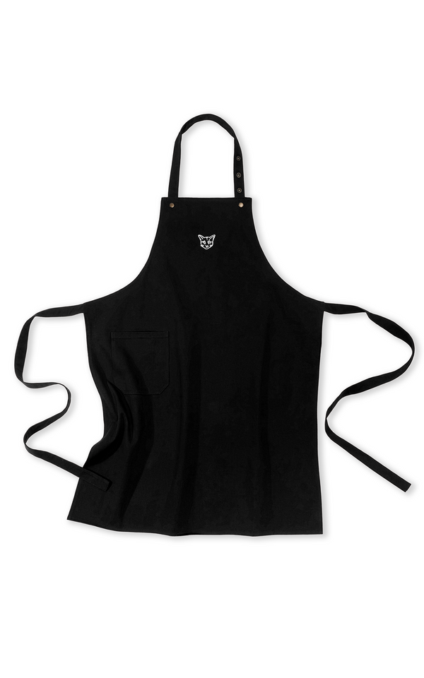 BLACK CAT APRON